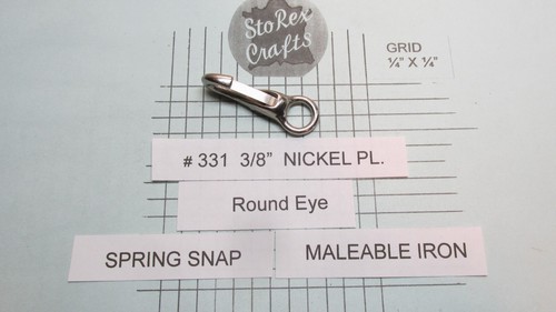 North & Judd  SNAPHOOKS SOLID BRASS , CAST ALLOY, MALEABLE IRON wide variety NEW - Picture 227 of 284