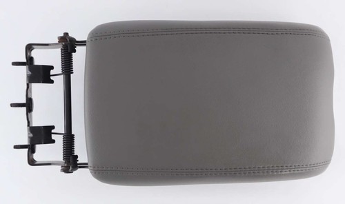 10 - 16 Cadillac SRX Center Console Storage Lid Armrest Titanium Gray Leather - Picture 6 of 12