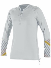 O'Neill Women Print Fullzip Sun Shirt S White / Mika 5403S