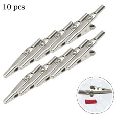 10 X High Quality 5 Amp Crocodile Clips Small Battery Electrical Charger Clamp