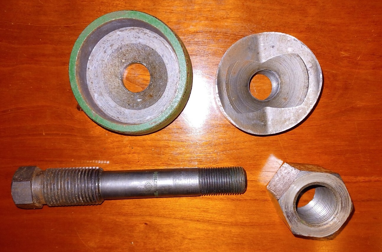 Heavy Duty Greenlee 2" Conduit Round Radio Chassis Knockout Punch USA