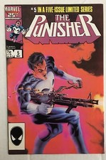Punisher #5 (1986) VF/NM Limited Series
