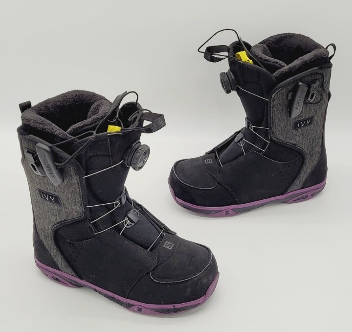 Stivali da snowboard Salomon Ivy Boa SJ donna taglia 8 5 US 40 1 3 EUR