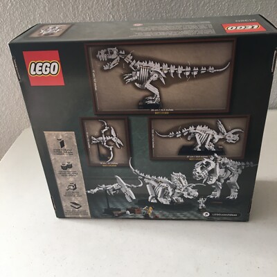 BIOS7 2箱セット LEGO 21320 Ideas Dinosaur Fossils Retired Brand New Sealed Museum