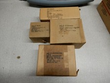 1951 Government Equipment Spares Unopened Vacuum Tube Amp Caps 8uf 4uf