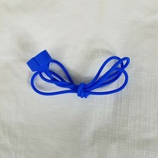 Silicone Earphones Holder Strap Blue headphone accessories