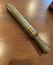 Antique French Deep diving knife with brass handle