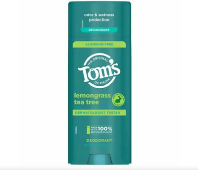 Tom's Of Maine Lemongrass Tea Tree Deodorant Aluminum-Free  3.25 oz Stick