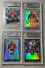 (4) Card Lot | 2020 Leaf Isaiah Simmons Pre-Production Proof 1/1 Rookie RC
