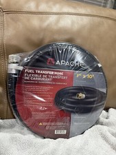 Apache 98108475 1 Inch Diameter 10 Foot Length 60 PSI Farm Fuel Transfer Hose