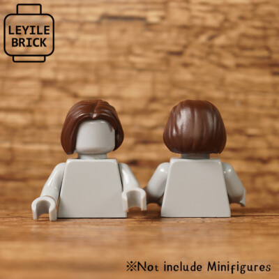 Leyile Brick Custom Minifigure HAIR Pieces -Pick Style! Amazing Detail