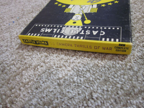 Castle Films 8mm News Parade Original Box 1944 Camera Thrills of the War # 156 - Picture 3 of 5