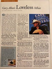 Gary Allan, Full Page Clipping