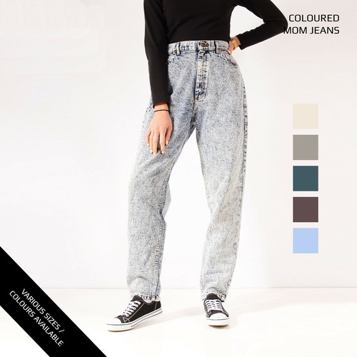 VINTAGE COLOURED LEE HIGH WAISTED 