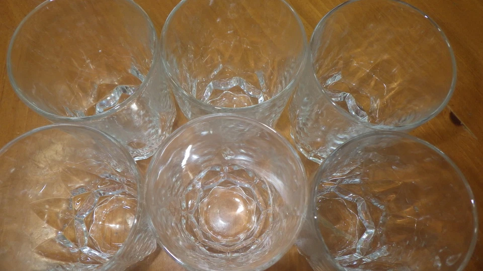 Арктические прозрачные стеклянные стаканы для сока от Arcoroc France 6 8 унций стаканы с плоским дном - Изображение 4 из 4