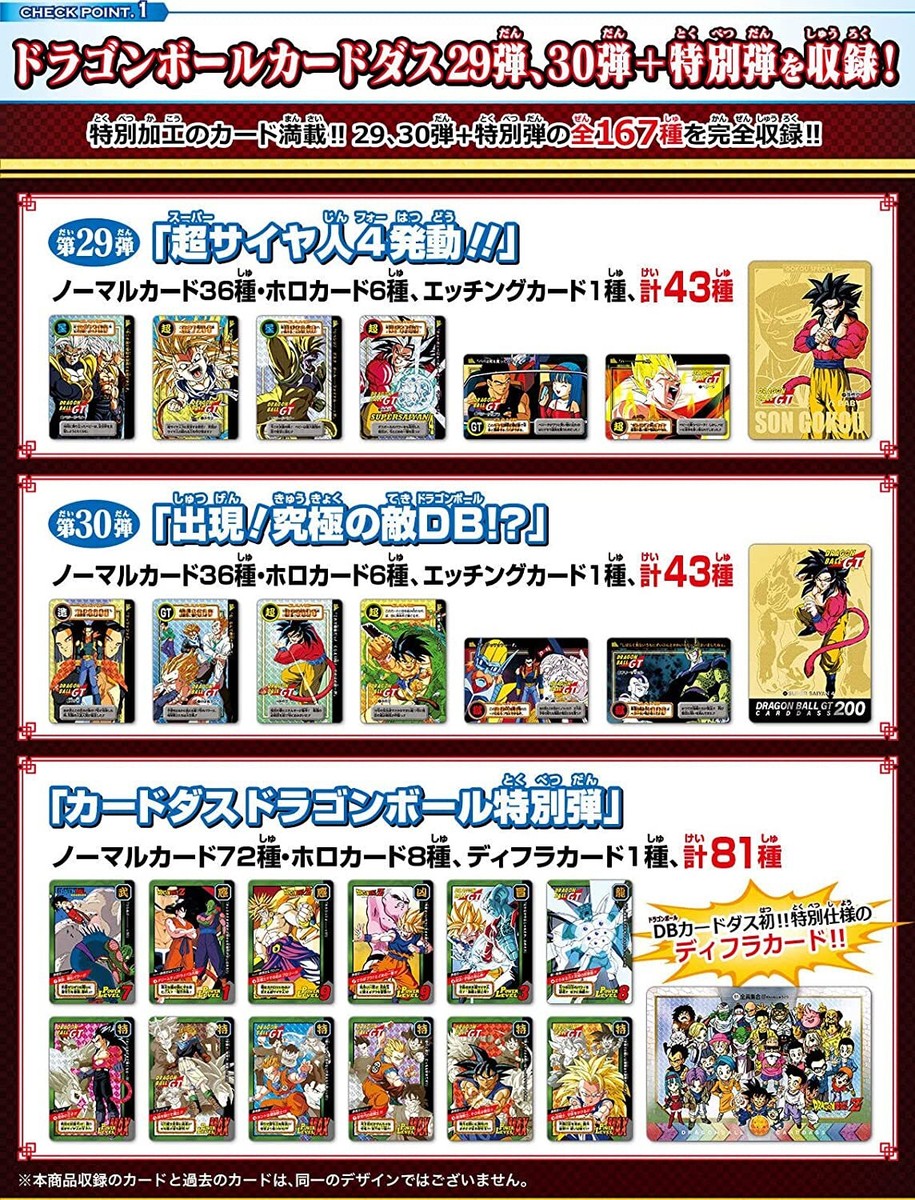 Premium BANDAI DRAGON BALL CARDDASS Premium Set Vol.8 From Japan