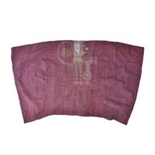 Hausa Embroidered Boubou Shirt Maroon Nigeria Sidley Collection