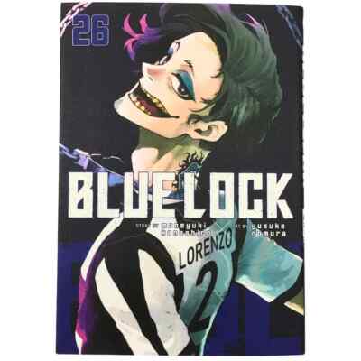 Blue Lock Manga Vol. 26 English Version (Loose) FREE Shipping Bluelock Comic NEW