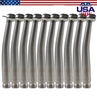 10 Pcs NSK PANA MAX Style Dental High Speed Handpiece Push Button Turbine 2 Hole