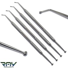 4Pcs Dental Ball Burnisher 27/29 Ovoid Amalgam Composite Filling Instruments CE