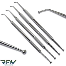 4Pcs Dental Ball Burnisher 27/29 Ovoid Amalgam Composite Filling Instruments CE