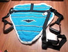 BRAND NEW Tough 1 Horse Navajo Bareback Pad Saddle Stirrups Teal Turquoise