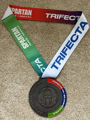 Spartan Race Finisher Medal Trifecta X6 2022