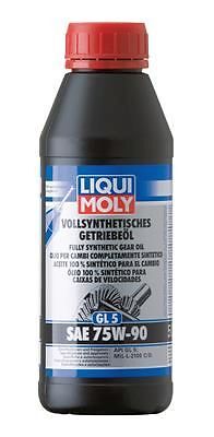 LIQUI MOLY 1413 LIQUI MOLY LM Vollsynth. Getriebeöl GL 5 SAE 75 W90 1413 Dose Ku