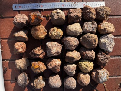 Rough China pujiang Agate Achat Nodule Specimen thundereggs 1kg 6-12pcs