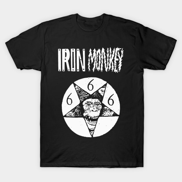 Monkey Band Logo Classic T Shirt Black All Size S-5xl