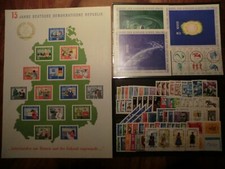 DDR Jahrgang 1960 1961 1962 1963 1964 1965 1966 1967 1968 1969 ** postfrisch