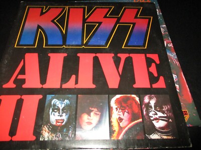 Kiss Alive II  RARE COPY 2x lp CRC Casablanca NBLP 7076-2 *read