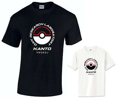  KANTO Shirt Gaming Geek Gamer Funny T Shirt Mens Unisex Tee Pika chu