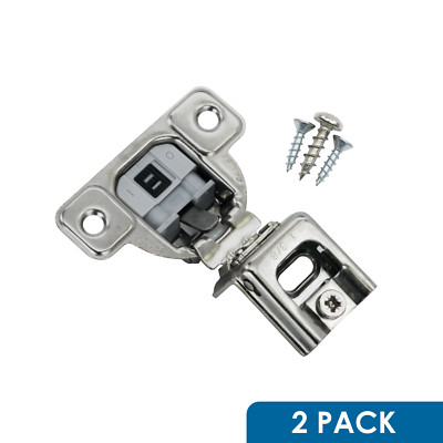 2x Salice 106 Deg Silentia 1-3/8'' Screw on Soft Close Cabinet Hinge CUP3CD9