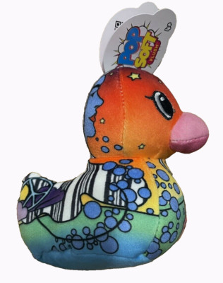 POP ART SOFT 5  Duck #09 PSYCHEDELI-DUCK!! These are adorable!!!