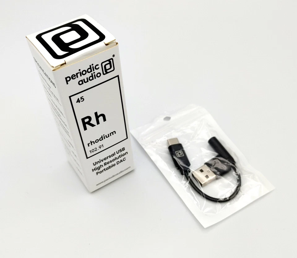Periodic Audio Rhodium + Electron Audio DAC USB C and Lightning hi res hi power - Image 3 of 4