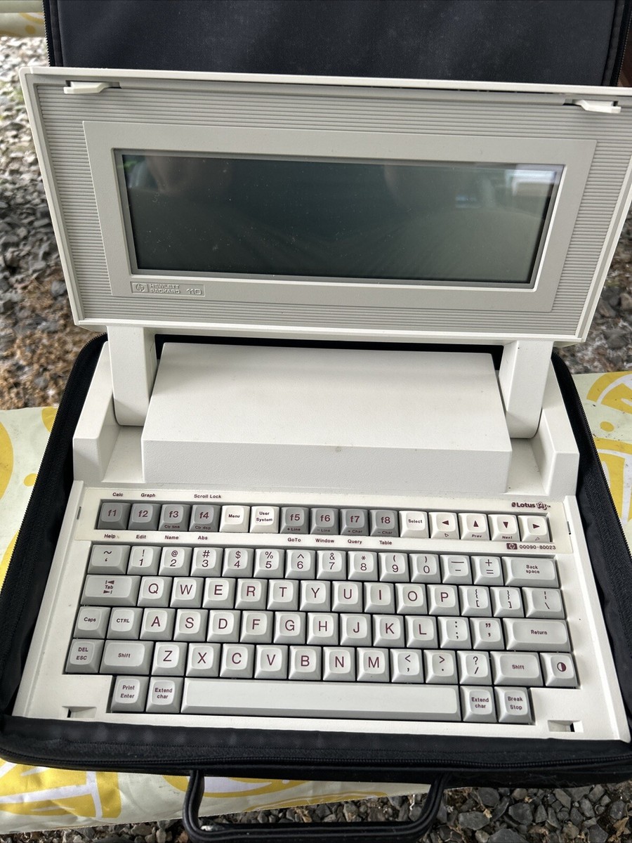 HP110 Portable Computer (1984) Working! In Excellent Condition