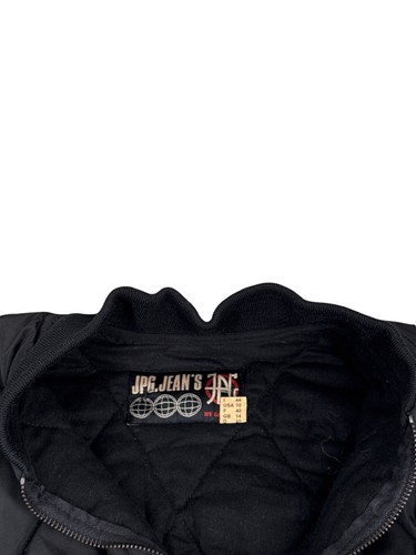 Chaqueta acolchada negra Jean Paul Gaultier vintage años 90 talla US 10 IT 44 JPG Jeans - Imagen 4 de 7