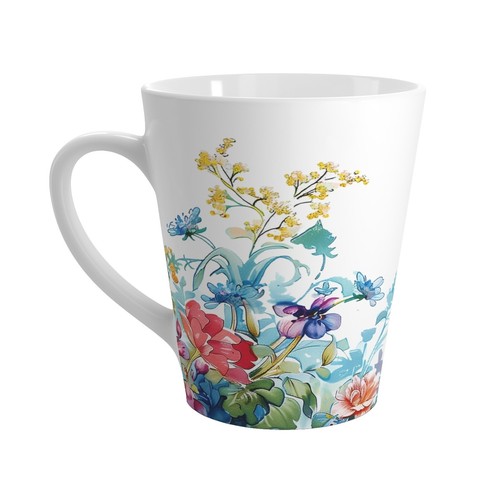 2 New Home American Simplicity Vine Floral Latte Coffee Mugs - Multi's  Avail | eBay