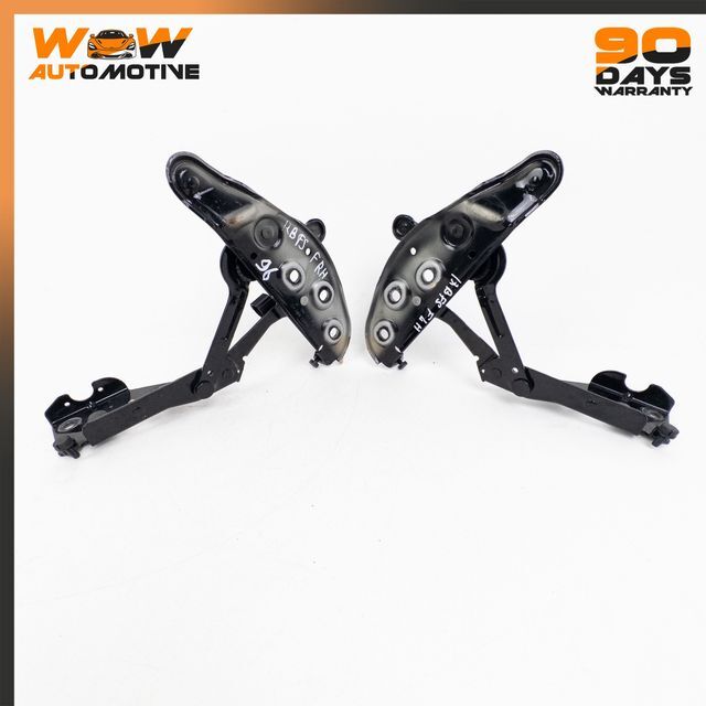 04-13 BENTLEY CONTINENTAL FLYING SPUR GTC RIGHT LEFT HOOD HINGE STRUT BLACK OEM