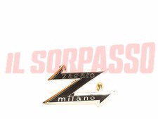 STEMMA SCRITTA LOGO SMALTATO LANCIA FULVIA - FLAVIA - APPIA - A.R JUNIOR ZAGATO 