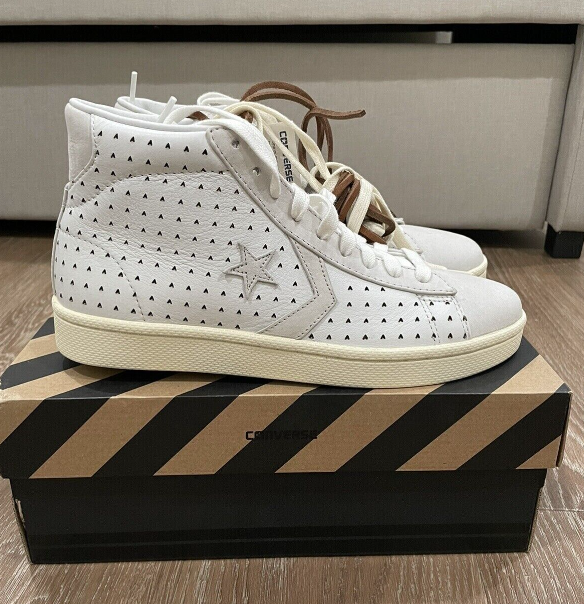 ●MR.ACE Converse x Ace Hotel x Jay-Z White Pro Leather Mid 140752C