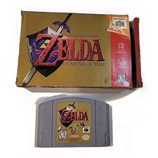 Zelda Ocarina of Time Nintendo 64 Box Game