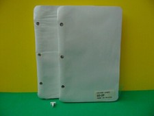 2 Packs Total 100 Sheets Wilson Jones 805-09P 3 Holed Refill Pages New  Sealed