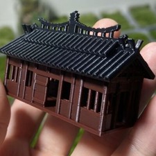 Chinese Ancient Architecture Model Water and Land Micro Landscape Decoration