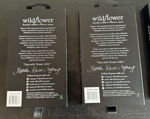 WildFlower Case IPhone 11 ProMax Case Lot of 5 Limited Edition - Picture 6 of 9