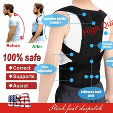 Corrector de Postura Soporte de Espalda Cuerpo Soporte Bienestar Lumbar Hombro Soporte Cinturón