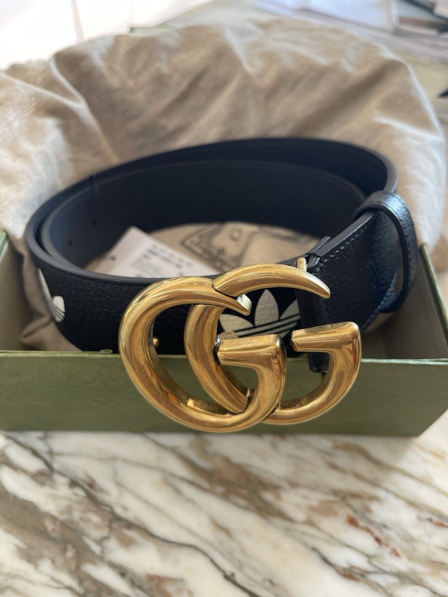NEW AUTHENTIC GUCCI x ADDIDAS GG MARMONT BELT  display picture 2