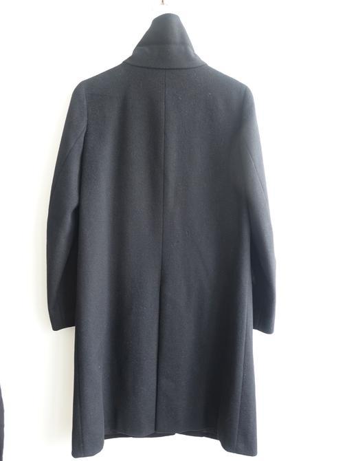 Helmut Lang Vintage 'OG' AW 1997 97 Funnel Neck Brushed Wool Coat IT 40 2-4  S