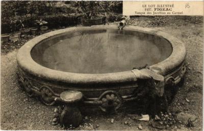 CPA FIGEAC Vasque des Jacobins au Carmel (686280)